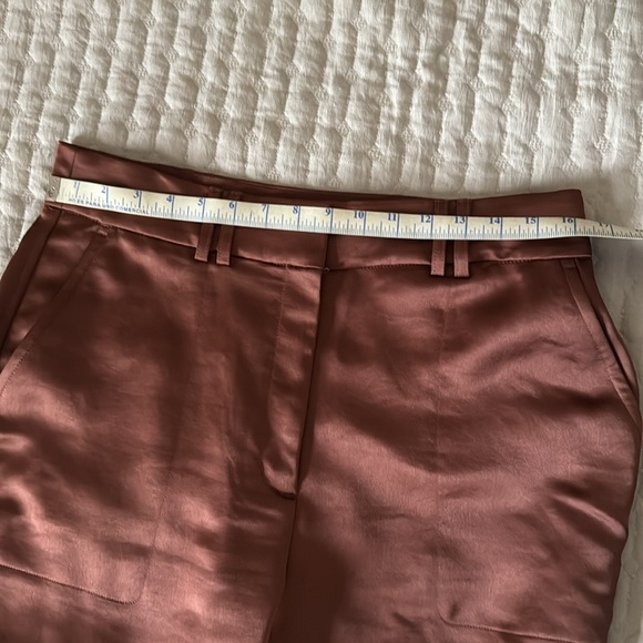 Satin chocolate cargo pants EXPRESS - Picture 11 of 13